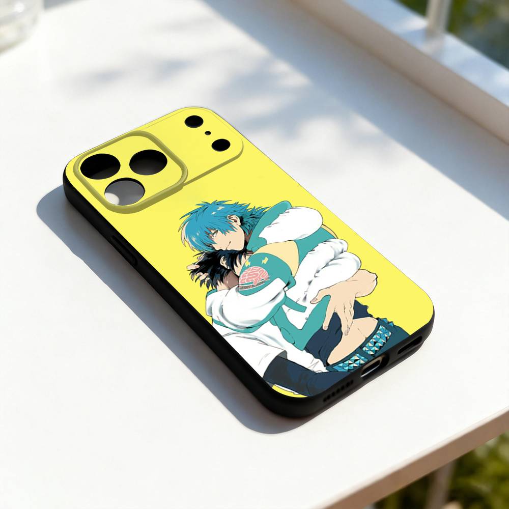 Aoba Seragaki D-DRAMAtical Phone Case For iPhone 17,16,15,14,13,12,11,Pro,Max,Plus,E,SE4,Air,Mini Black Soft Cover