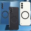 For Oneplus Nord  1+nord Case for  Magnetic Frameless Hard PC Phone Case for One Plus Nord CE  Shockproof Matte Cover
