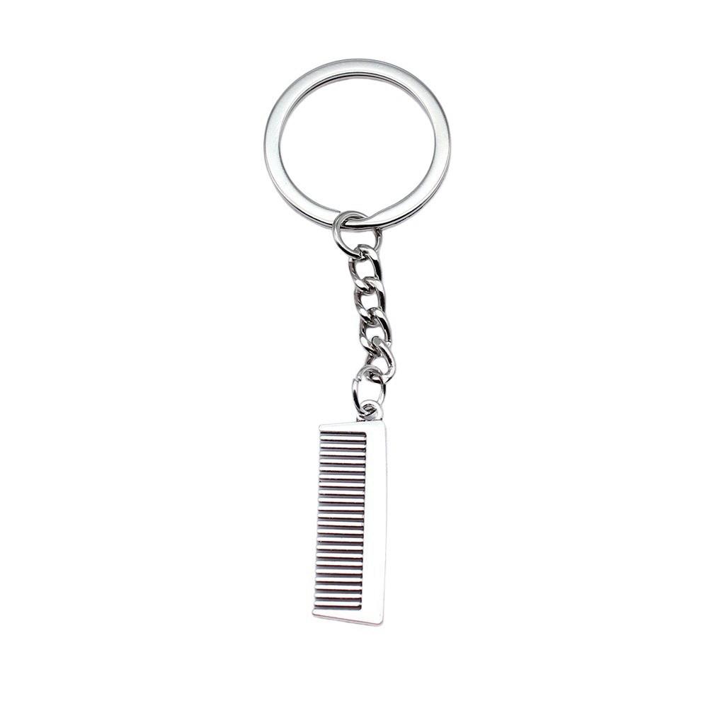 Electric Guitar Keychain Music Charm Graduation Memento Key Ring 28mm