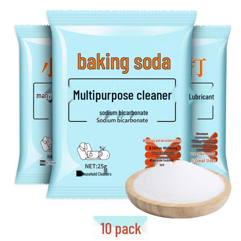 Powerful Baking Soda Stain Remover for Clothes, Kitchen, Tile, and Glass Cleaning