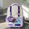 Children Backpack Elementary School Unisex Double Shoulder Bag With Coin Purse