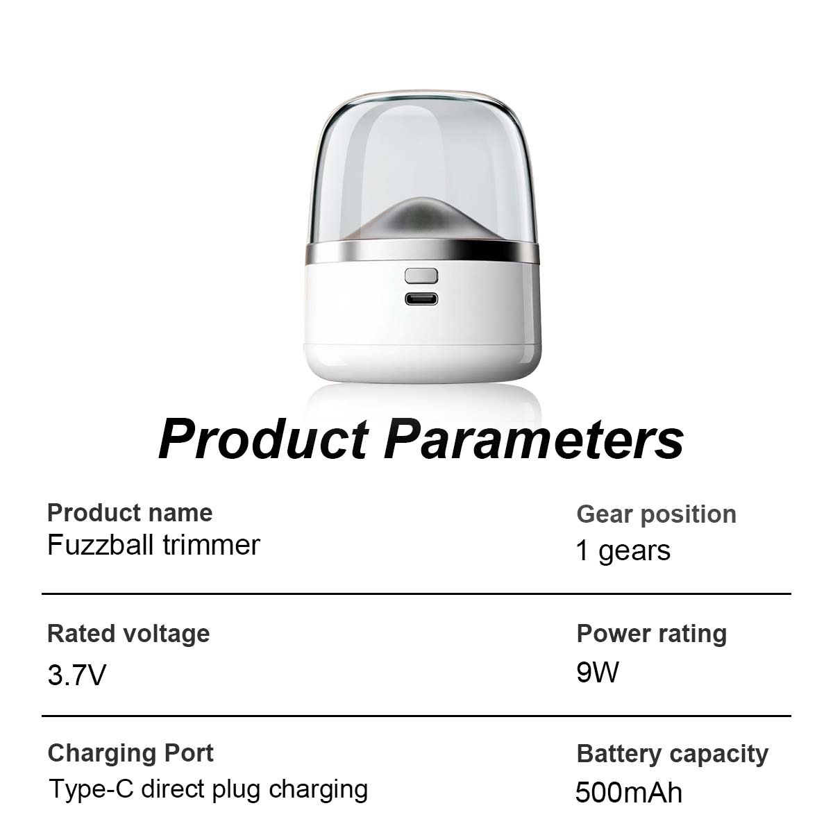 

1 шт. Машинка для удаления катышков портативная электрическая - Машинка для удаления катышков инструменты для ковра, Машинка для удаления катышков, Эффективно и быстро удаляет пух белый