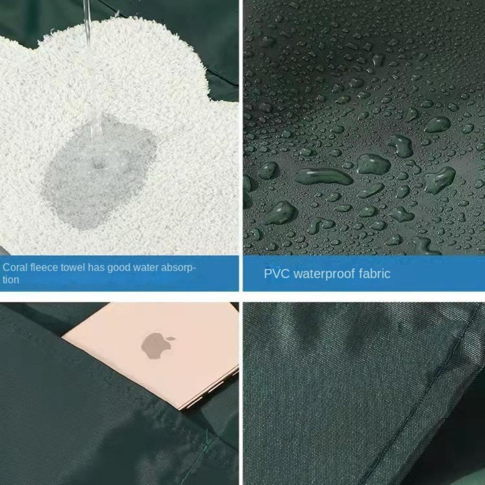 Oilproof Kitchen Smock PVC Catering Waiter Work Clothes New Apron