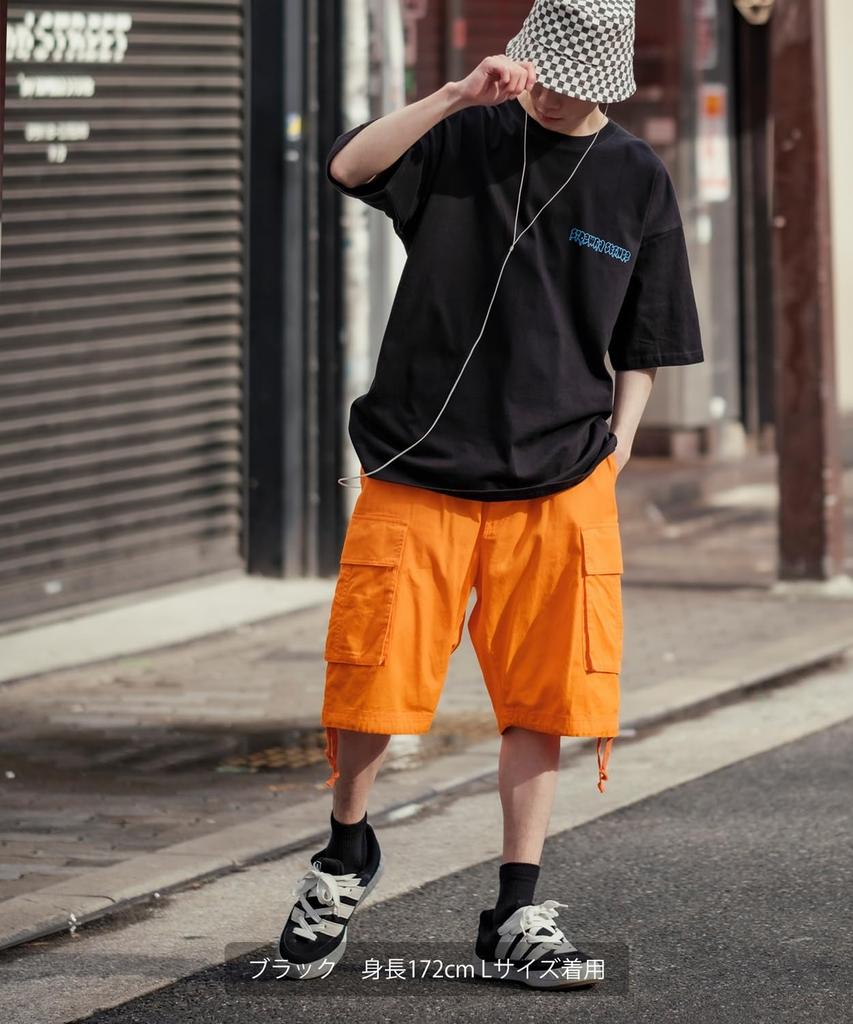 [IMPROVES] [SIDEWAYSTANCE] Short Sleeve Drip Logo Print T-Shirt