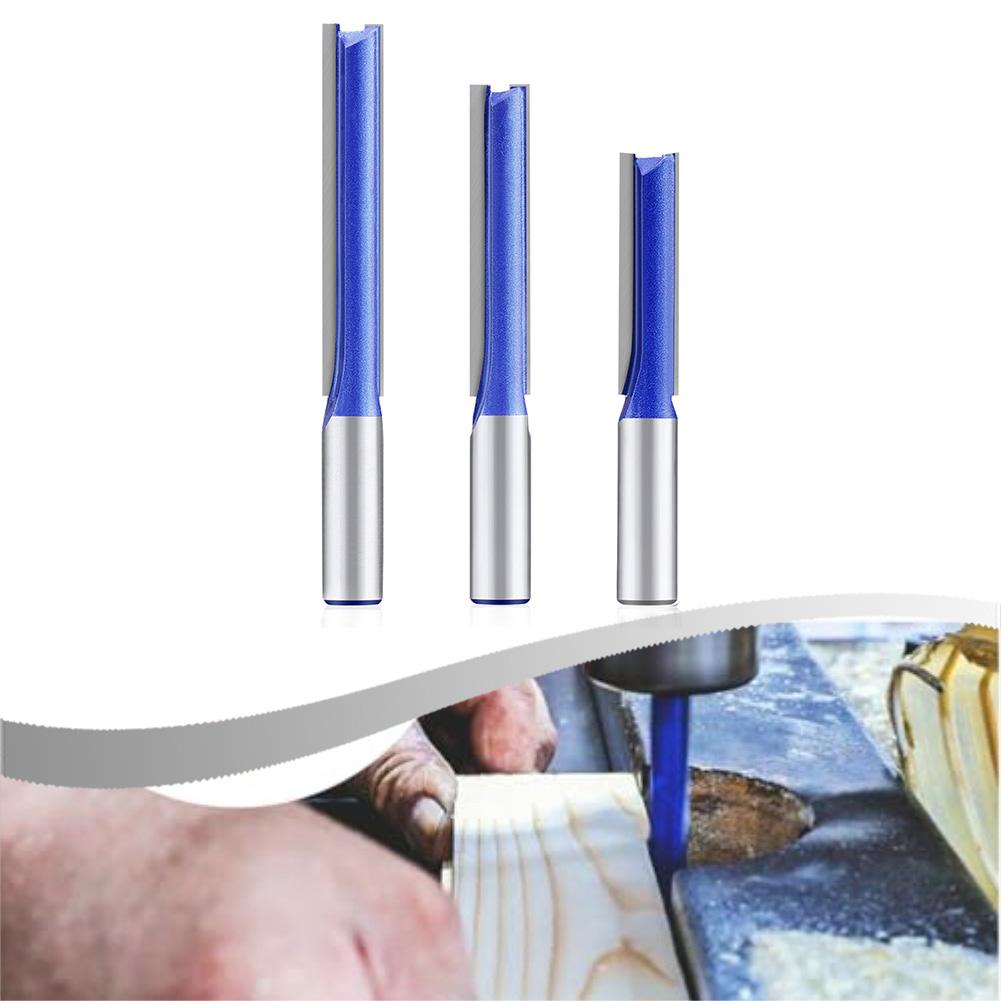 For Router Tools For CNC Machines Carbide Tipped Extra Long Router Bit Cutting Diameter 11.7mm Hardened Carbon Steel