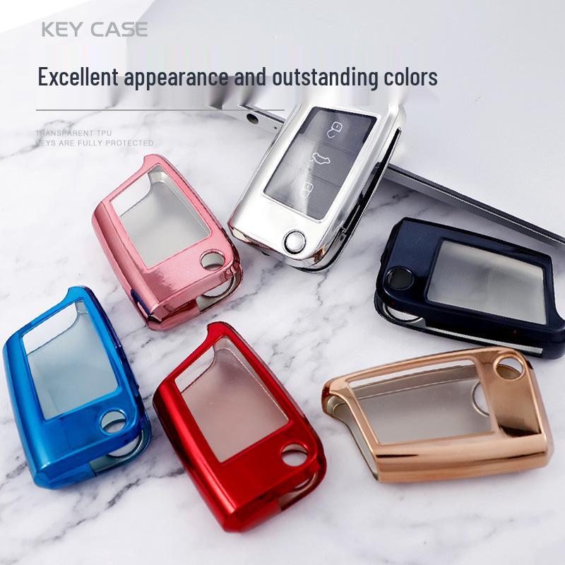 Fits Volkswagen Sagitar, Tiguan L, Passat, Bora, Lavida, Tayron, T-Roc, Polo, Golf Key Covers