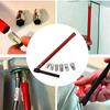 Socket Wrench Set for Bathroom Sink Faucet Valve Installation and Removal with 6 Sleeve Sizes and Anti Slip Handle