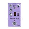 Gitar Efekt Pedalı Looper Pro Mini Looper Akort Cihazı Koro Gecikme Okyanus Yankı Elektrik Gitar ve Bas İçin Gerçek Baypas