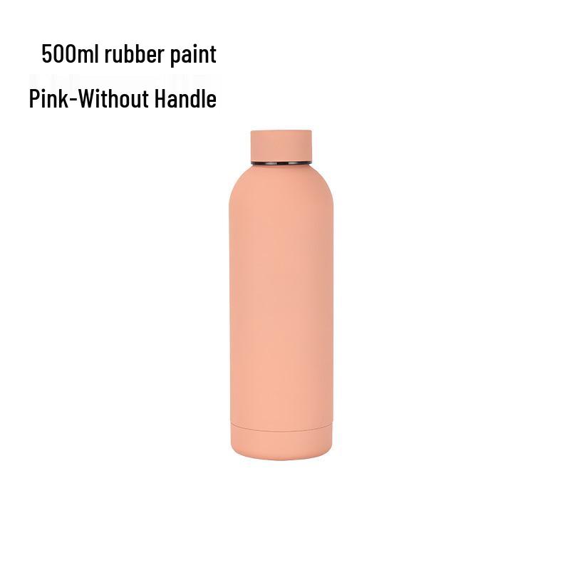 750ml Nerezová termoska - Přenosná, Matná, S malým hrdlem, pro venkovní sporty a do auta