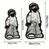 Hip Hop Graffiti Wool-like Felt Rug for Soft and Easy-to-Clean Living Room Carpet, Bedroom Sofa Cushion, Home Decoration