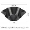 Carbon Steel Flower Shape Baking Pan With Nonstick Coating For Home Cooking And Baking