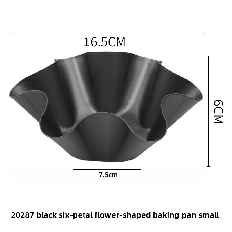 Carbon Steel Flower Shape Baking Pan With Nonstick Coating For Home Cooking And Baking