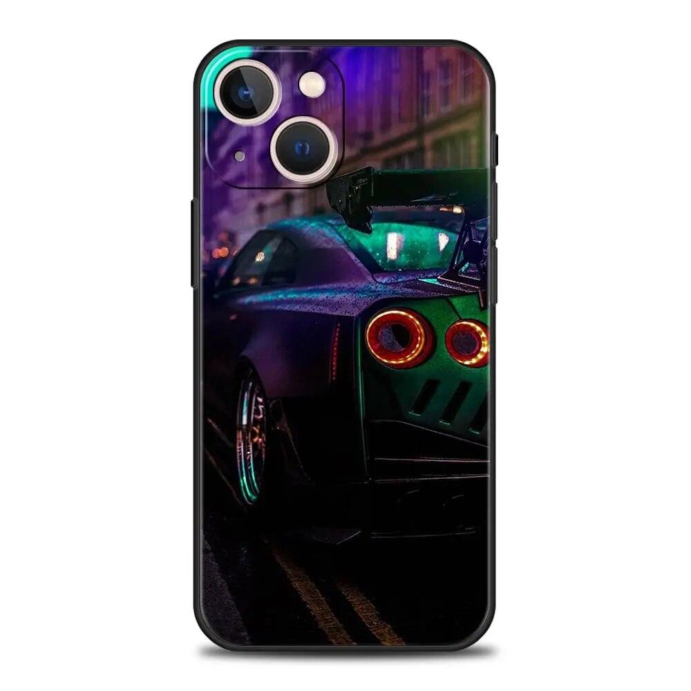Male Men Sports Car Phone Case Cover Coque For Iphone Xiaomi Mi Samsung Galaxy Redmi Note A S 11 12 13 14 15 22 23 24 5G Pro Plus Max Fe Ultra