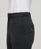 MUSINSA STANDARD WOMAN Women'S Slim Straight Hidden Elastic Waist Slacks [Charcoal Gray]