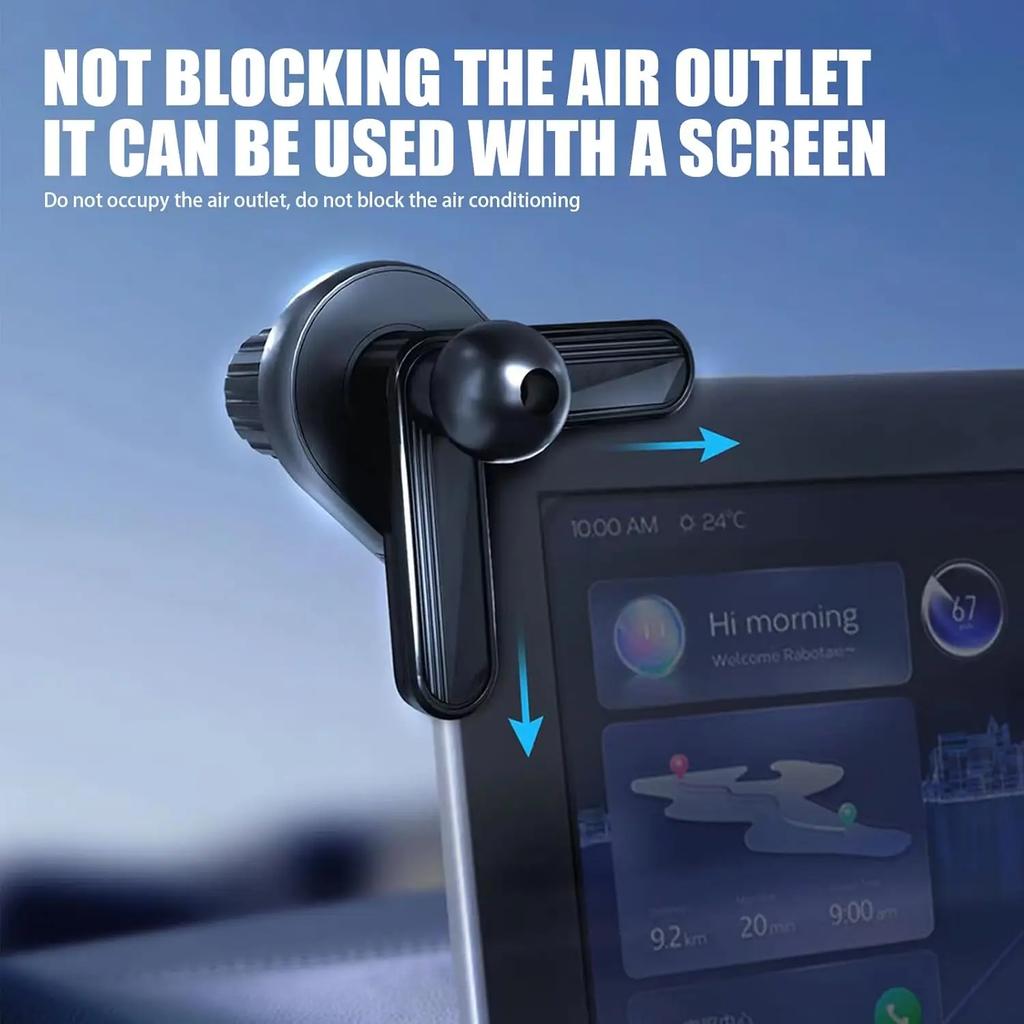 Magnetic Phone Holder for Tesla Model 3 Y 2025 2025 2025 Cybertruck Car Phone Holder Display Screen Fixed Magnetic Phone Mounts