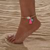 Brățări pentru Femei Boeme de Vară pentru Plajă Brățară din Sfoară Împletită Anklet Retro cu Farmec Bijuterii de Petrecere
