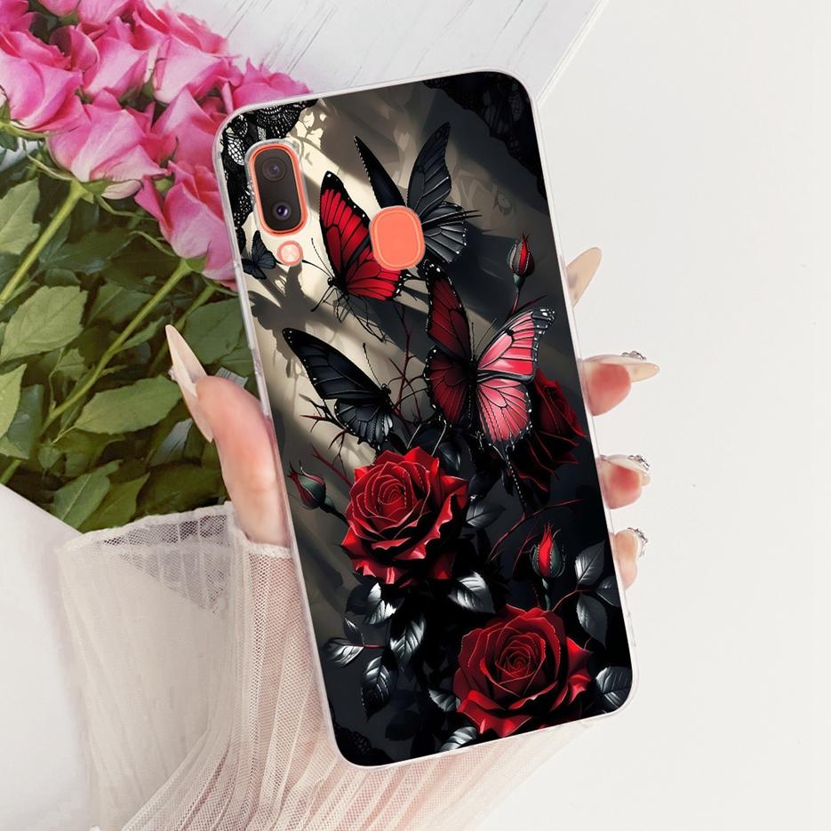For Samsung Galaxy A20 A20e A20s Case Cute Lion Fashion Painted Cover Soft Silicone Case For Samsung A20 A 20 s Galaxy A20e Bags
