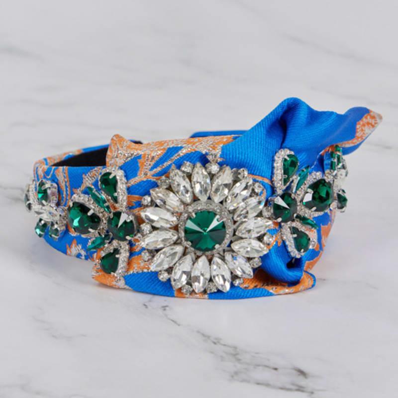 LALA Jacquard Jewel Hairband