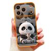 Milk Tea-drinking Panda Case For iPhone 17 Pro Max Magnetic For Magsafe Skin Feeling Cover For iPhone 16 15 14 13 Pro Max