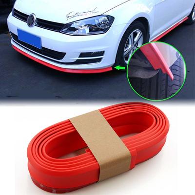 Lišta předního nárazníku pro VW Polo Golf 4 6 5 7 Jetta MK5 MK6 POLO Passat Universal Guard Gumová dělená boční zástěrka proti poškrábání