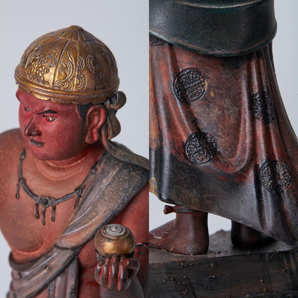 ISM TanaCOCORO Ekidoji Buddha Statue Figure National Treasure ISM tc3611 [Palm] (Ekidoji)