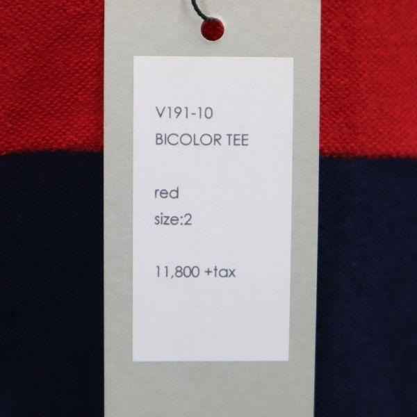 unused VAST222 19ss made in Japan By color Short sleeve T-shirt 2 Men's Used