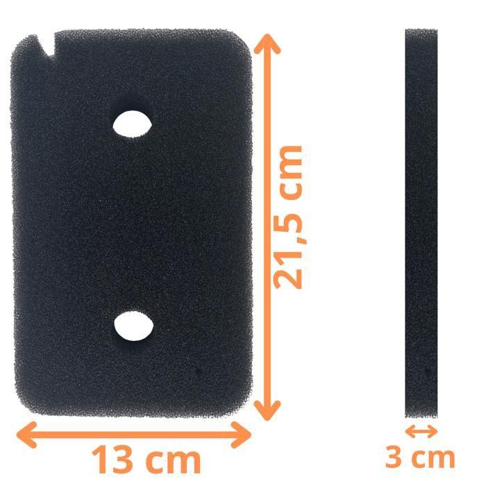 Filter - Miele - 9499230 - Pack of 2 - Compatible with Tumble Dryer - Black