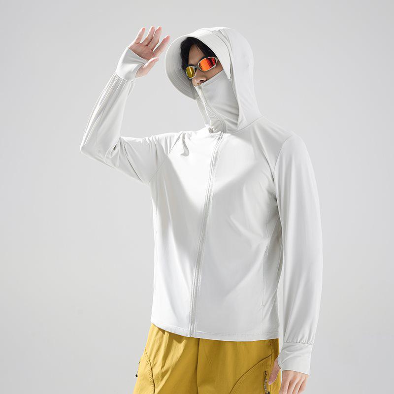 

In Stock: Spring/Summer Ice Silk UV Protection Clothing - Comfortable, Breathable, Versatile