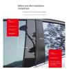 JQS4 Für Dodge Ram 1500 2500 2002-2023 4 STK Fensterzierleisten Abdeckungen Mittel-Säulen B C Säulen Aufkleber Auto Zubehör