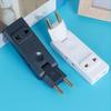 Eu Plug Adapte 4 In 1 Wall Outlet Extension Eu Electrical Socket 180 Degree Plug Adapter Travel Aadapter Portable Power Converte