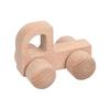 Inertia Push Car Wood Animal Car Educational Toy for Babies and Toddler Hand Grip Interactive Hand Eye Coordination Toy