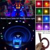 5pcs 0603 Models Car Modification Lights DIY Materials Led SMD Wires Red Black Line  For Model Train