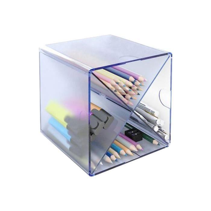 Archivo 2000 Archicubo Organisateur de bureau polystyrène (PS) bleu transparent