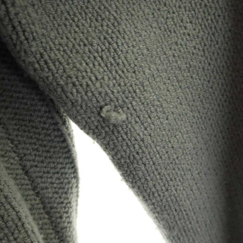 ARMANI JEANS wool blend Long sleeve Loop shawl collar knit cardigan 4 Women Used