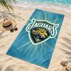 Jacksonville Jaguars Beach Towel Quick Dry Sand Free Lightweight Beach Towels for Travel Swimming Camping
