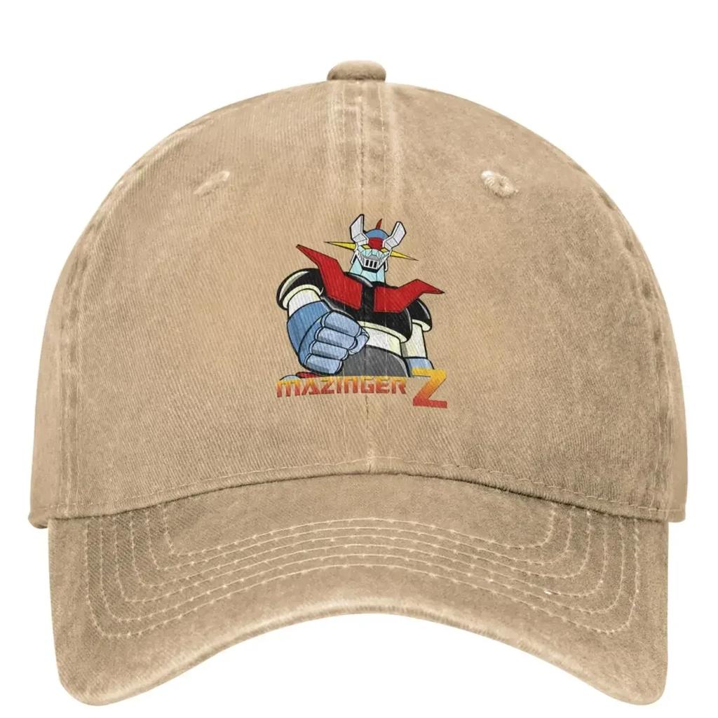 Mazinger Z UFO Robot Grendizer Baseball Cap Outdoor Sport y2k Retro Hip Hop Dad Hats Unisex Unisex Classic SunProof Snapback Cap