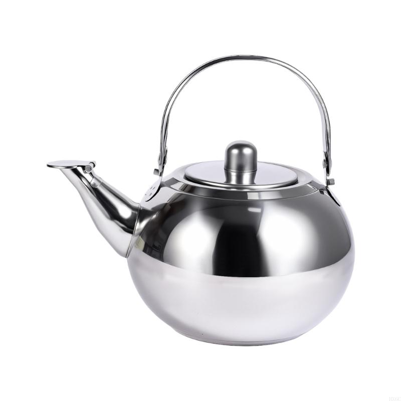 Rapid Heating 201 Stainless Steel Teapot Efficient Conduction For Quick Teas Preparation HX6C