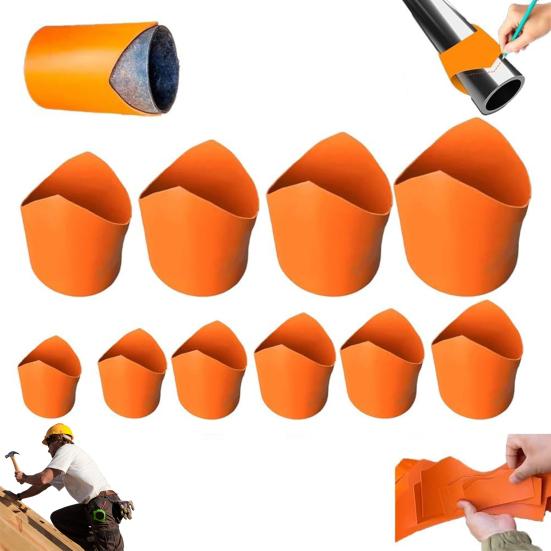 Precision Pipe Saddle Template Cutting Guide High Accurate Easy to Use Universal
