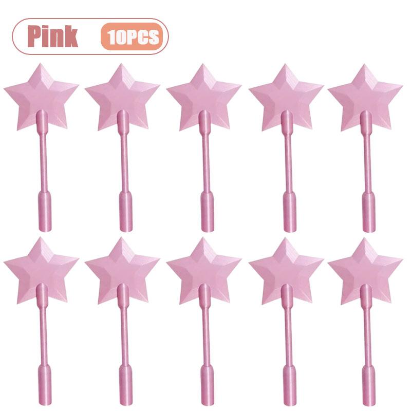 3D Printed Magic Wand Credit Card Holder with Tap Payment Portable Lightweight Funny Star Wand Style Card Stand Novelty Gift
