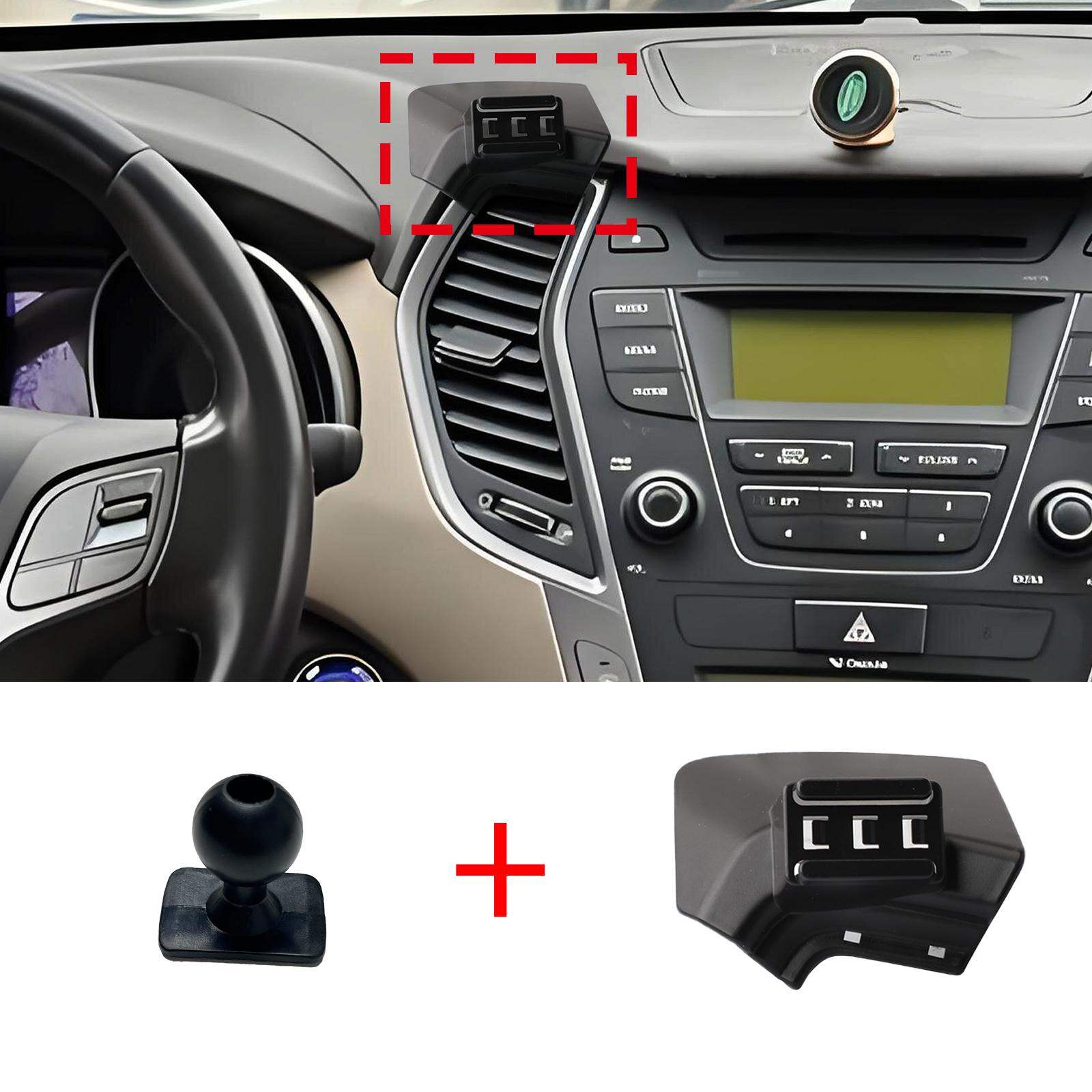 

Автомобильный держатель для мобильного телефона для Hyundai Santa Fe Santafe 2013 2014 2015 2016 2017 Аксессуары Кронштейн для GPS Стойка для навигации Авто