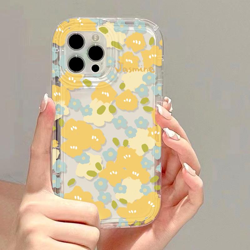 

Мягкий чехол TPU Flower для Redmi Note 13 Pro 12 10 9 Mi 11 Lite 13C 12C 9T 9C 9A 9s 10s 11s POCO X6 Pro X3 NFC M5 M4 Cover For POCO C65