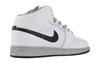Kids' Sneakers Nike Jordan 1 Mid White Cement (GS) White/Black-Wolf Grey