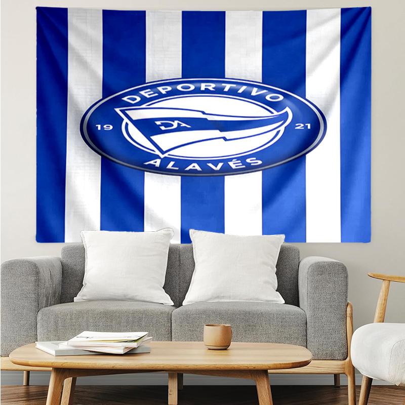 Deportivo FC Printed Printed Tapestry, for Bedroom,Livingroom, Dormitory, Large Wall Decor, Fabric Decor Fan Birthday Gifts