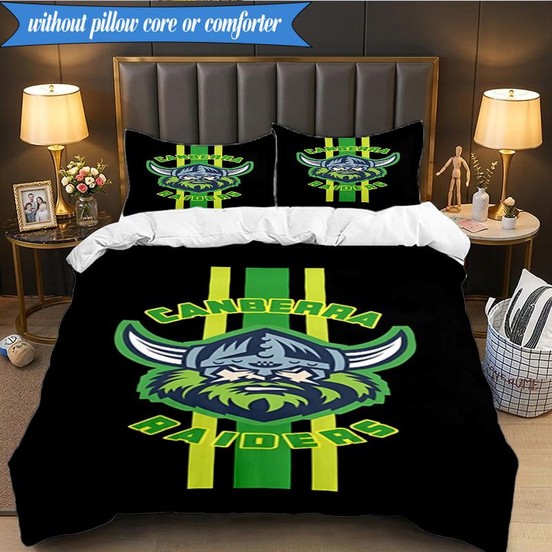 3PCS Canberra Camouflage Warrior Bedding Set 2D Printing (Includes 1 Duvet Cover + 2 Pillowcases Coreless), Bedroom decor,Fan gift