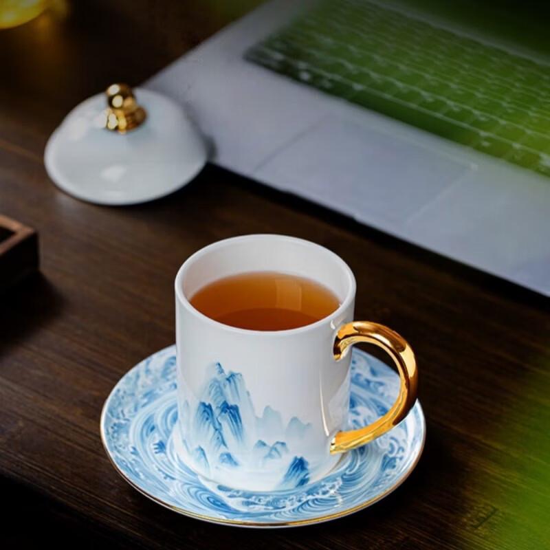 Jingdezhen Ceramic Tea Infuser Mug
