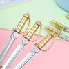 10pcs Creative Long Knife Shape Neutral Pen Gift Pen School Hot Sale Neutral Pen Neutral Pen Stationery Store Weapon Pen