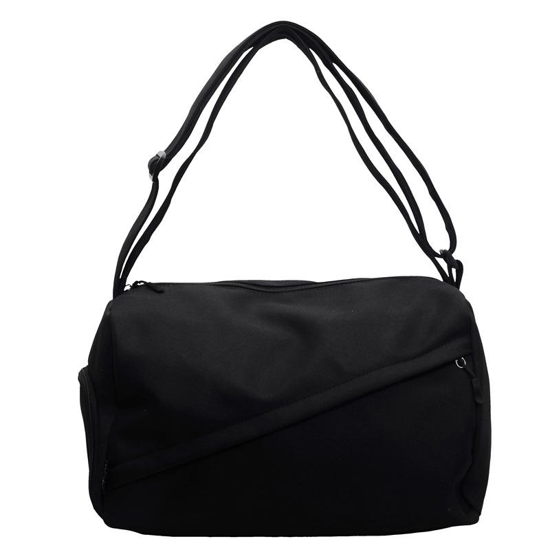 Outdoor sports large capacity canvas bag new arrival lightweight outing fitness bag fashioncasualsimple crossbody bag