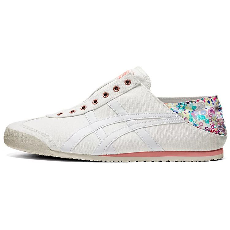 

Onitsuka Tiger Mexico 66 Paraty Comfortable Leather Durable Lightweight Low-Top Running Shoes Unisex sneaker White Multicolor 1183B901-100 36