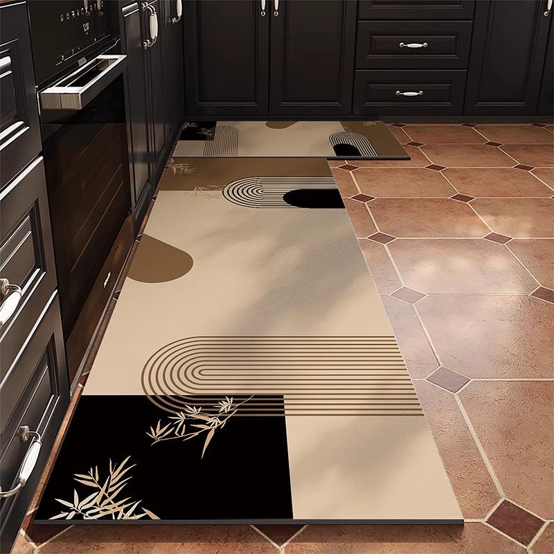 Kitchen Floor Mat Anti-slip Washable Carpet Absorbent Soft Diatom Mud Rug Long Size Foot Mats Home Decoration Alfombra