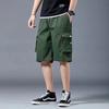 Summer American Black Work Shorts Men's Casual Mid-pants Loose Men's Five-point Pants